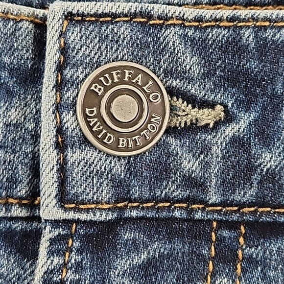 Buffalo David Bitton Evan Jeans Men's 32x32 NEW Medium Wash Straight Stretch NWT - Picture 5 of 16